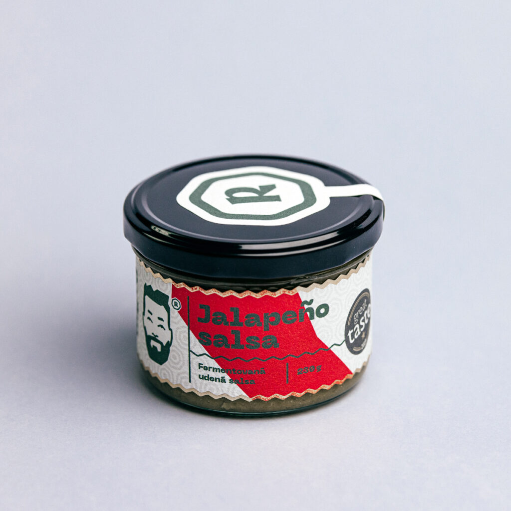 Fermentovaná údená jalapeño salsa
