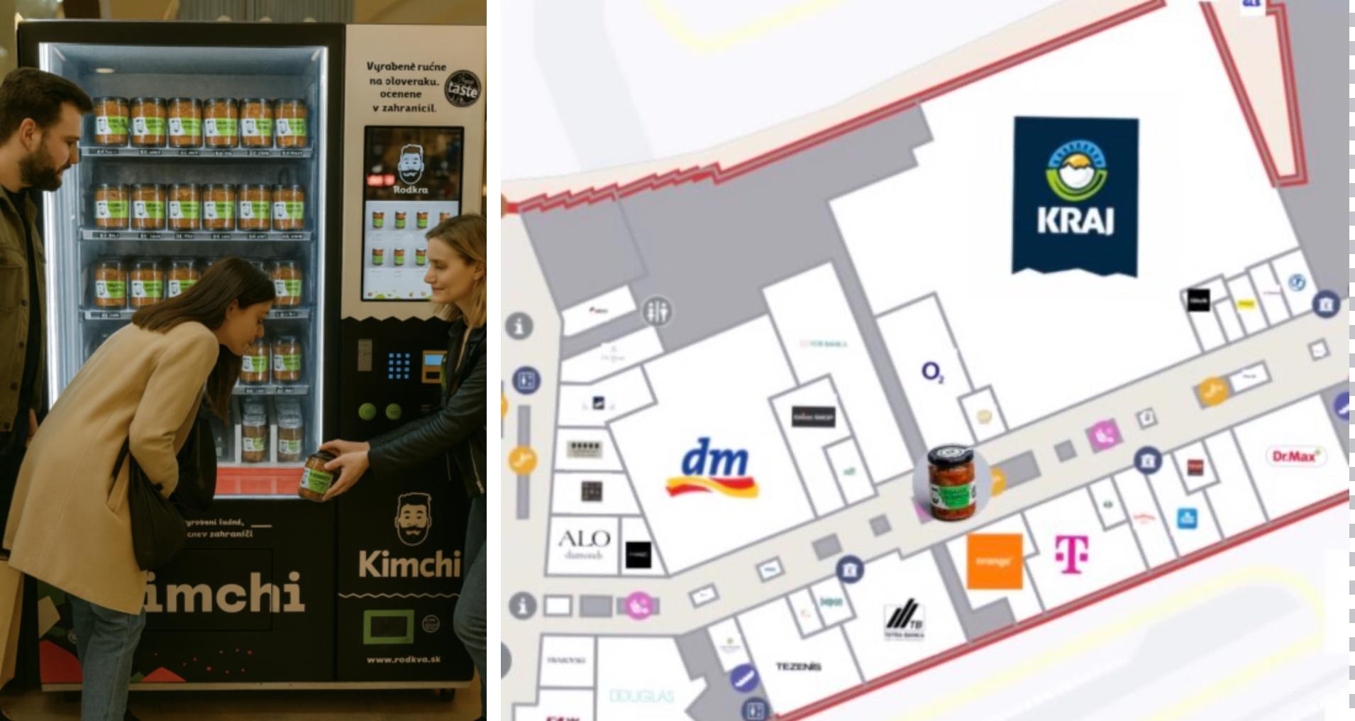Kimchi automat Aupark